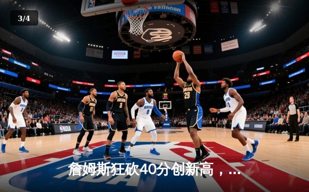 詹姆斯狂砍40分创新高，湖人险胜勇士挺进西部决赛 - 3